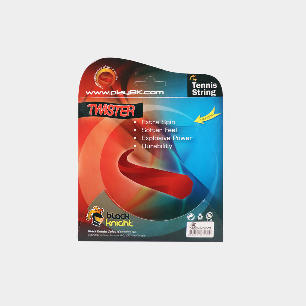 Black Knight Twister Tennis String