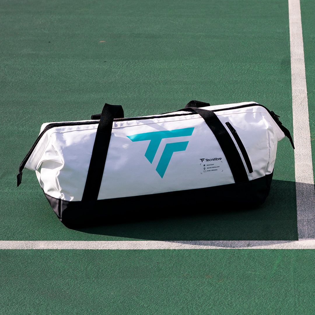 TF TOUR WHITE-BLUE DUFFLE BAG