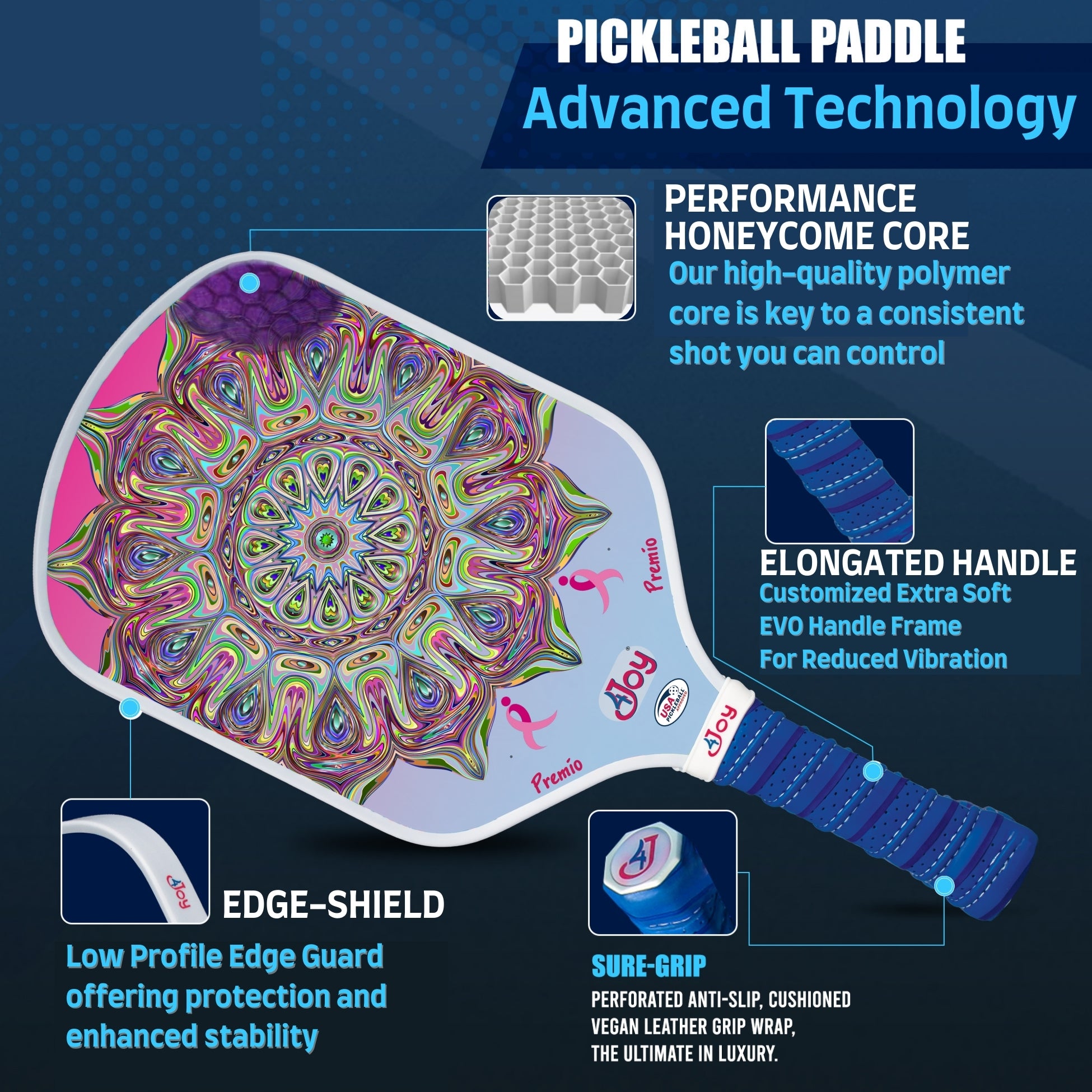 Premio Pickleball Paddle Dink