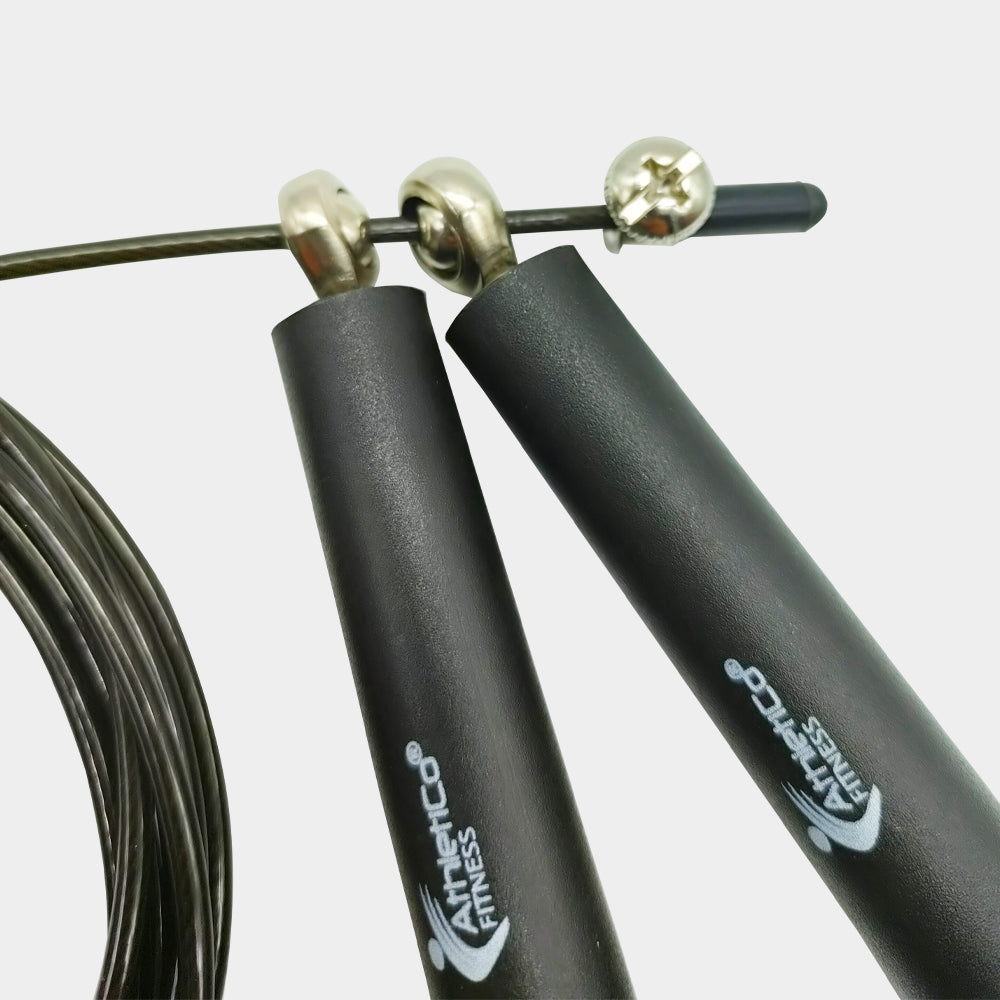 Athletico Cable Jump Rope Black