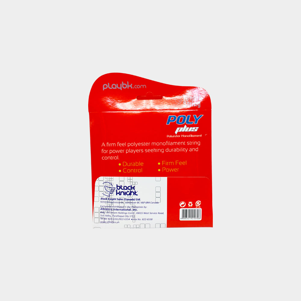 Black Knight Poly Plus Tennis String