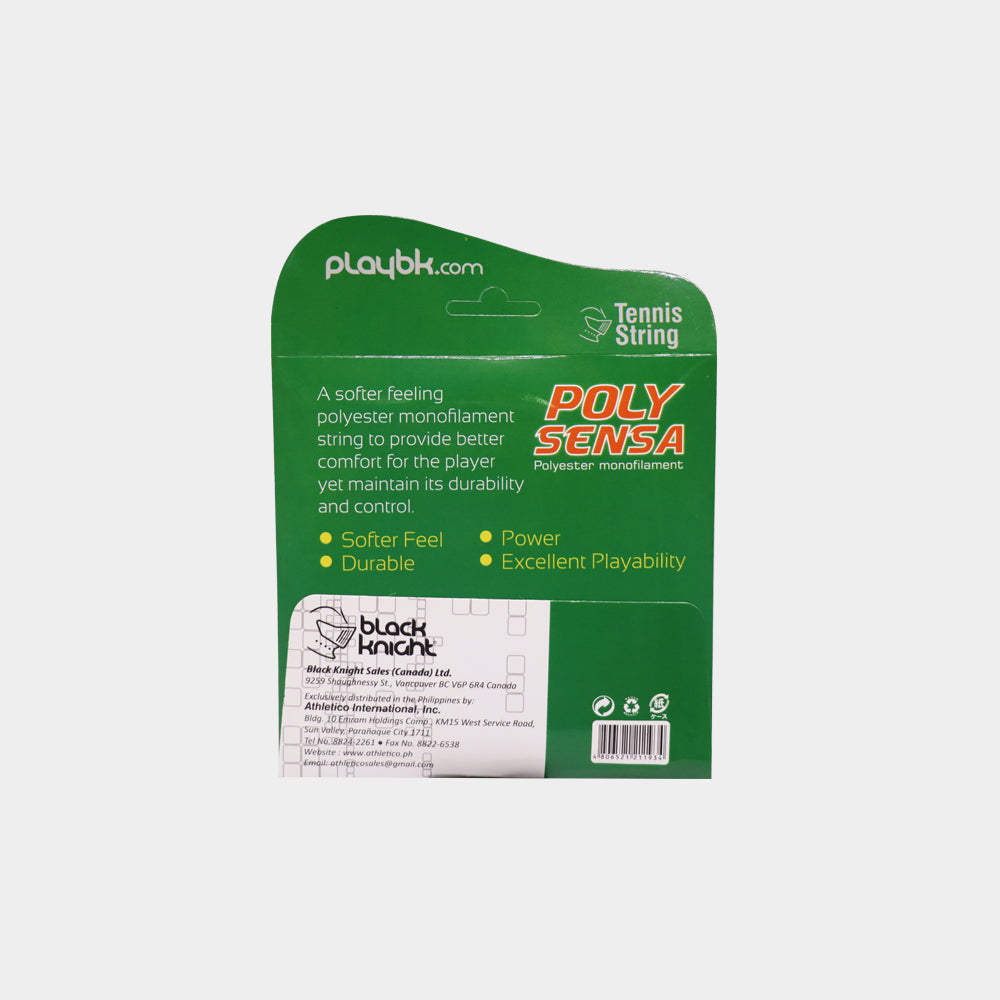 Black Knight Poly Sensa Tennis String