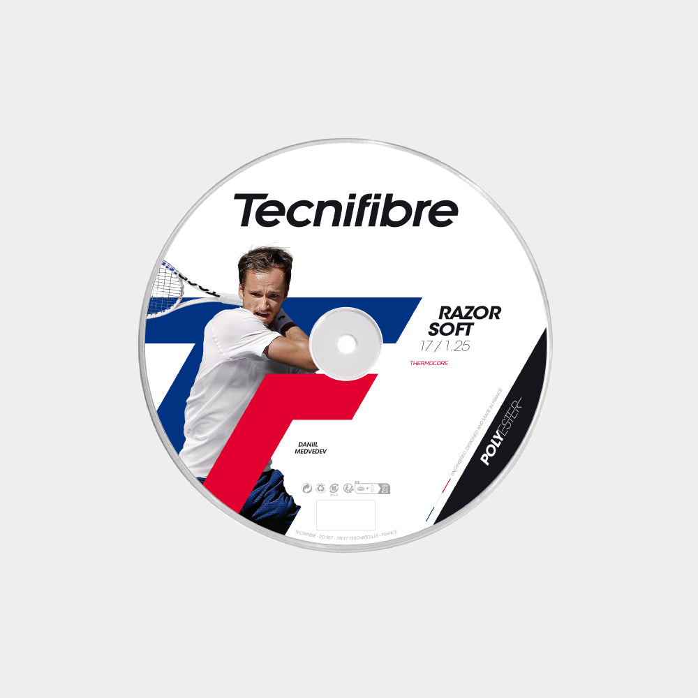 Tecnifibre Razor Soft Polyester String 200m Reel