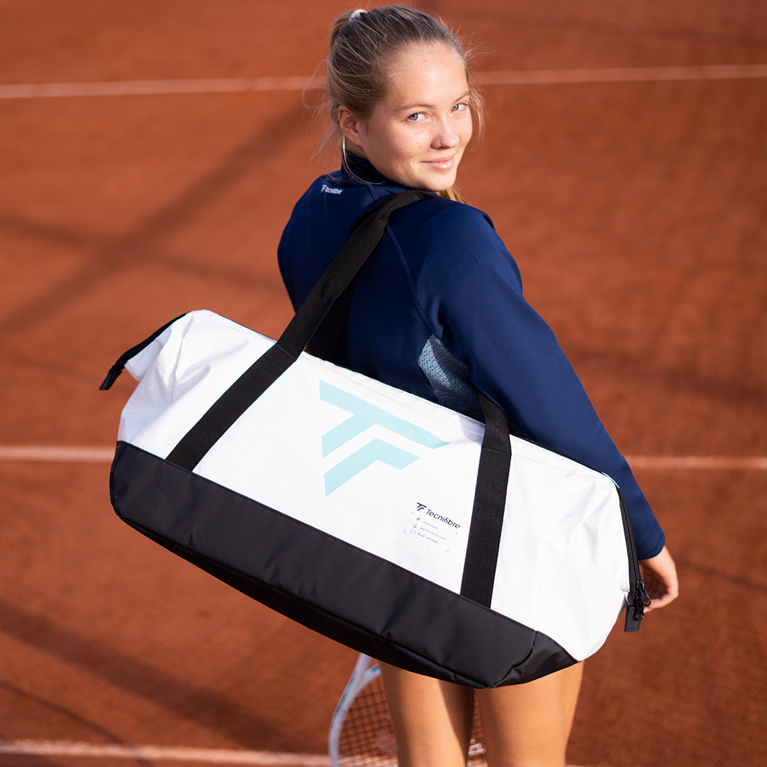 TF TOUR WHITE-BLUE DUFFLE BAG