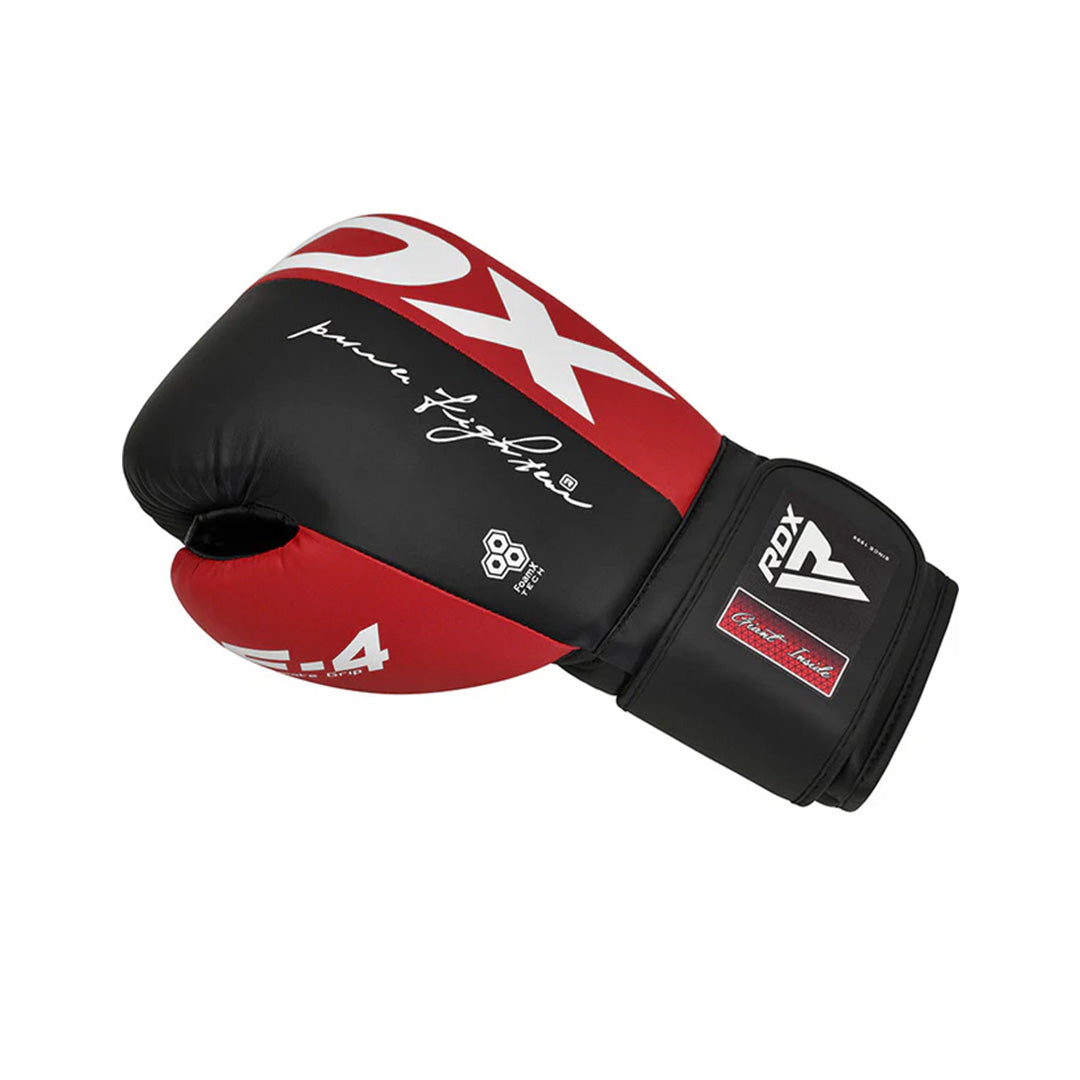 RDX F4 Boxing Sparring Gloves Hook & Loop BGR-F4R