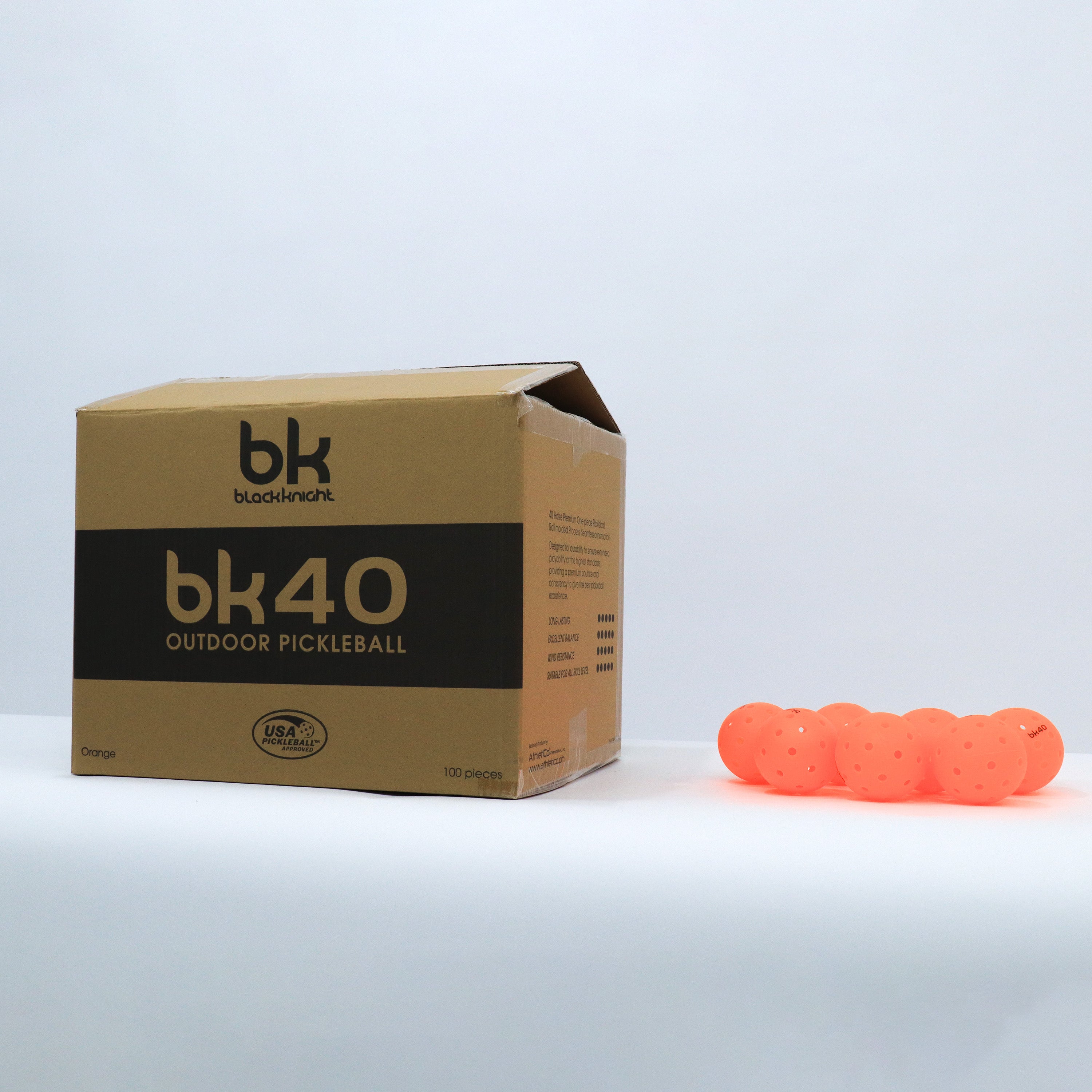 BK40 Pickleball 100 Pcs. Per Box
