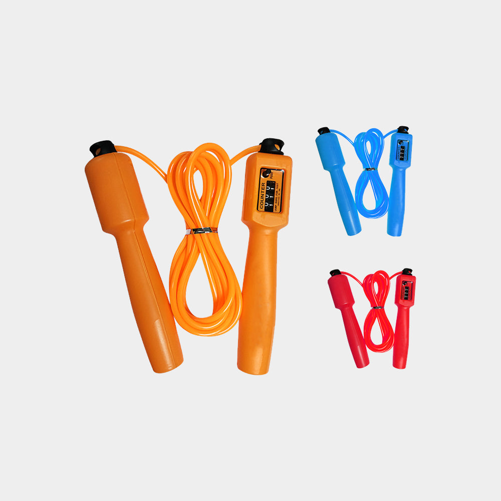 Flott Plastic Handle Cound Jump Rope