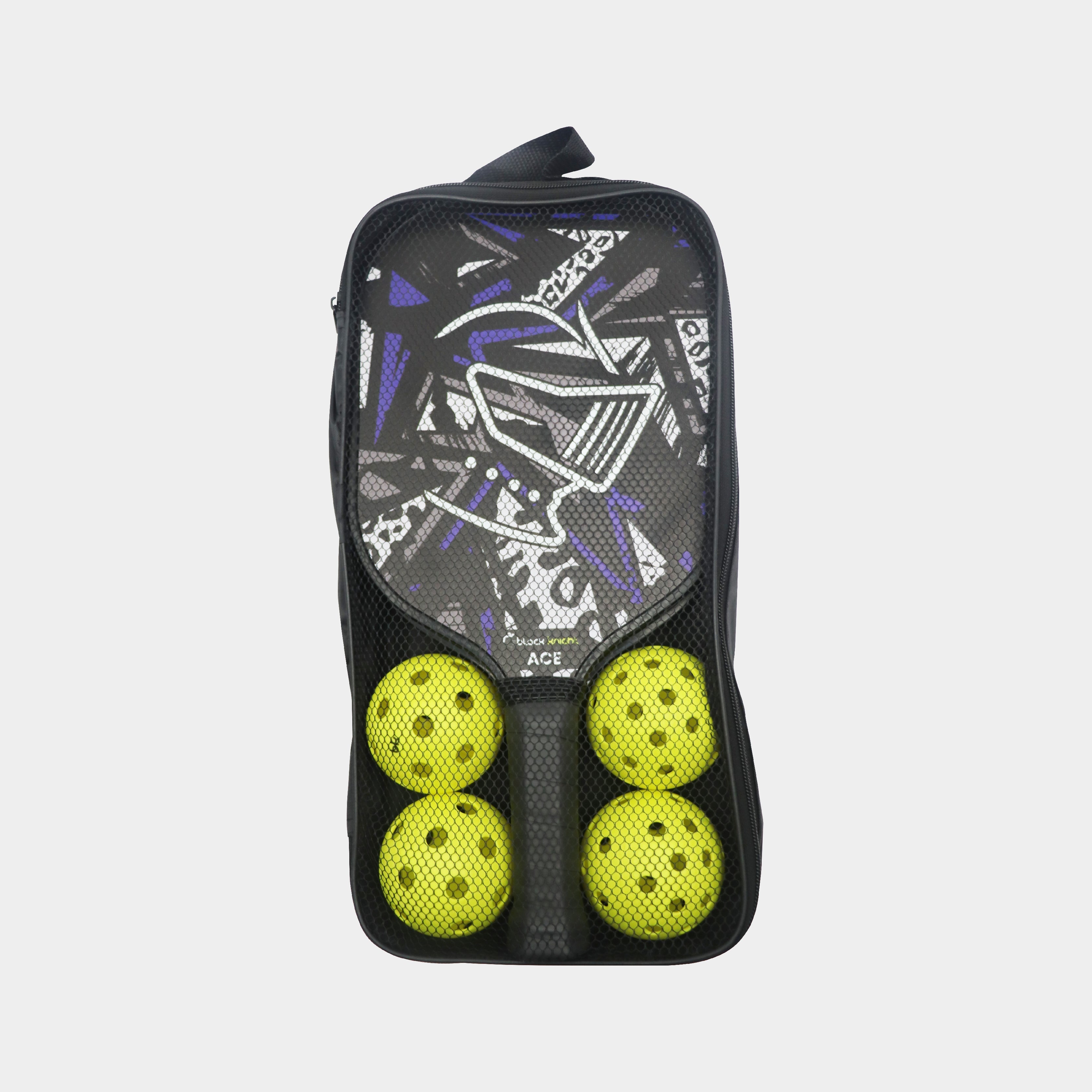 Black Knight ACE Blue Pickleball Paddle Set