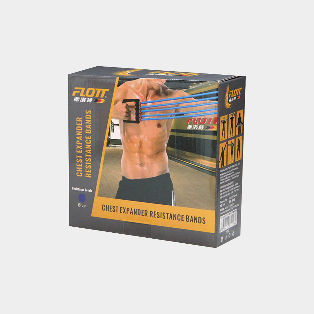 Flott Strength Fitness Resistance Bands Chest Expander