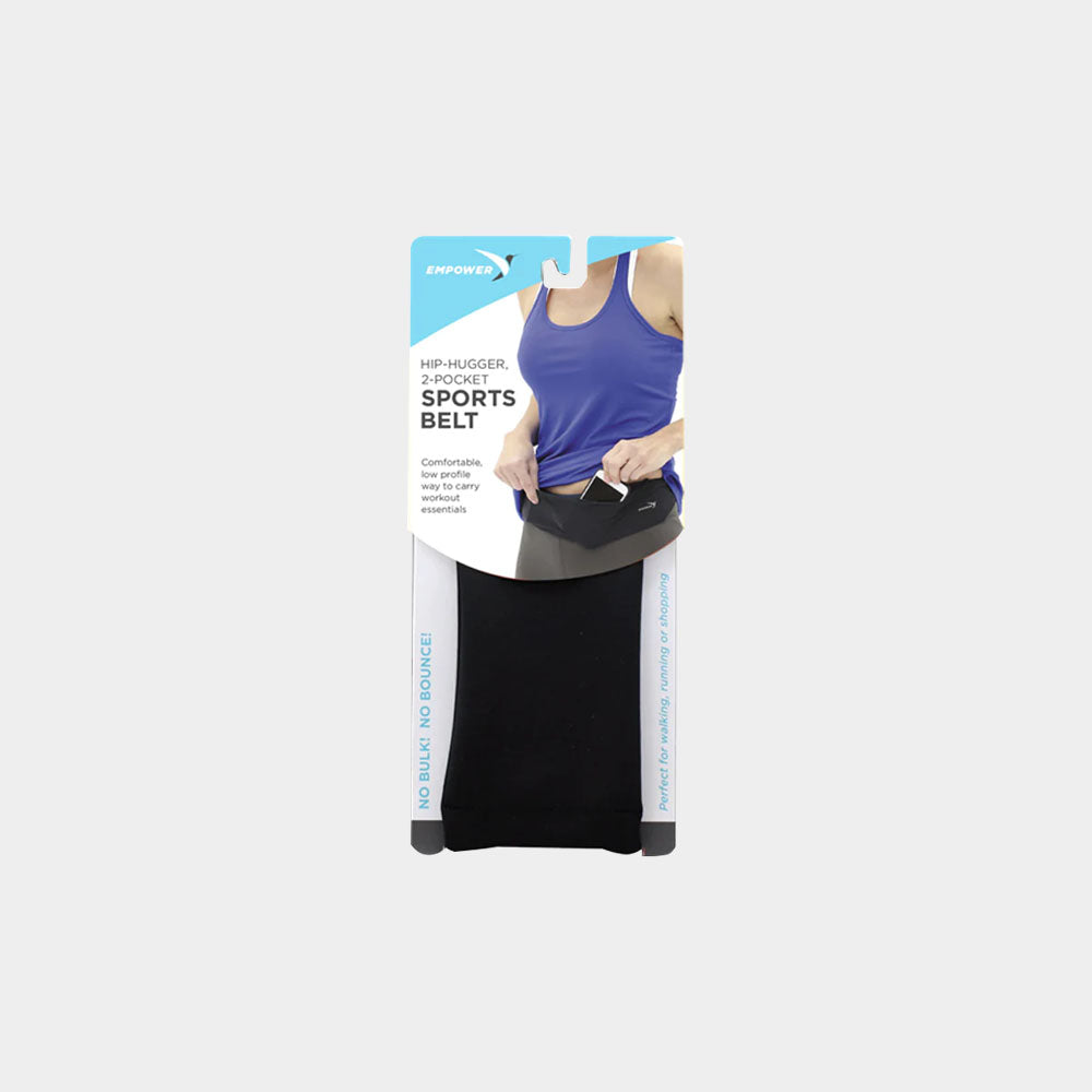 Empower Hip-Hugger 2-Pocket Sports Belt